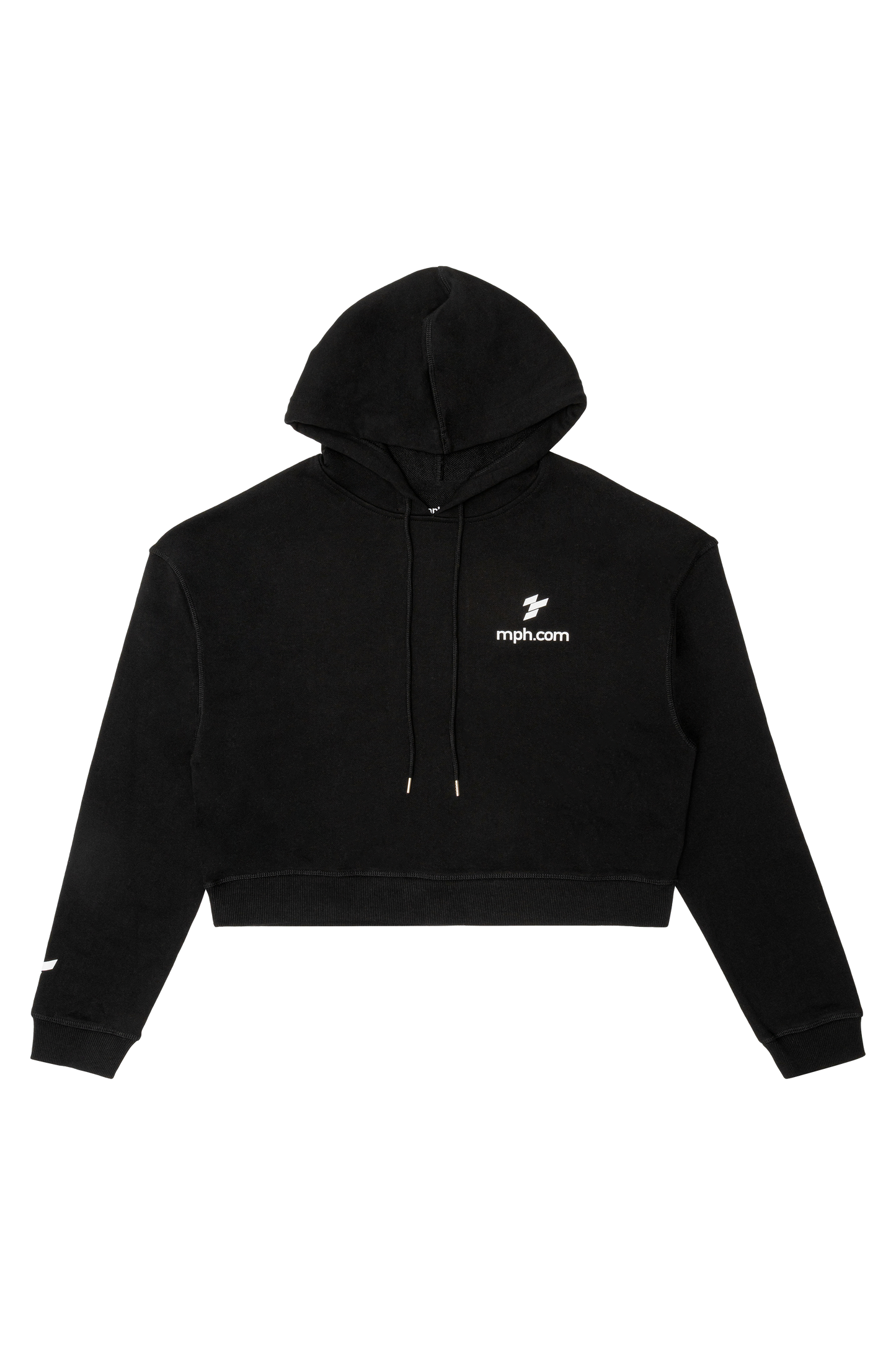 MPH Women's Crop Hoodie - Black