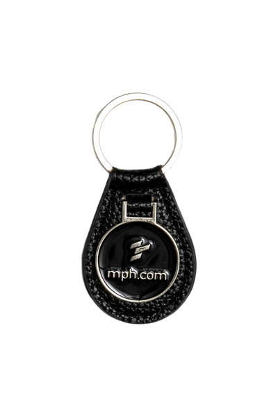 MPH Leather FOB Hard Enamel Keychain