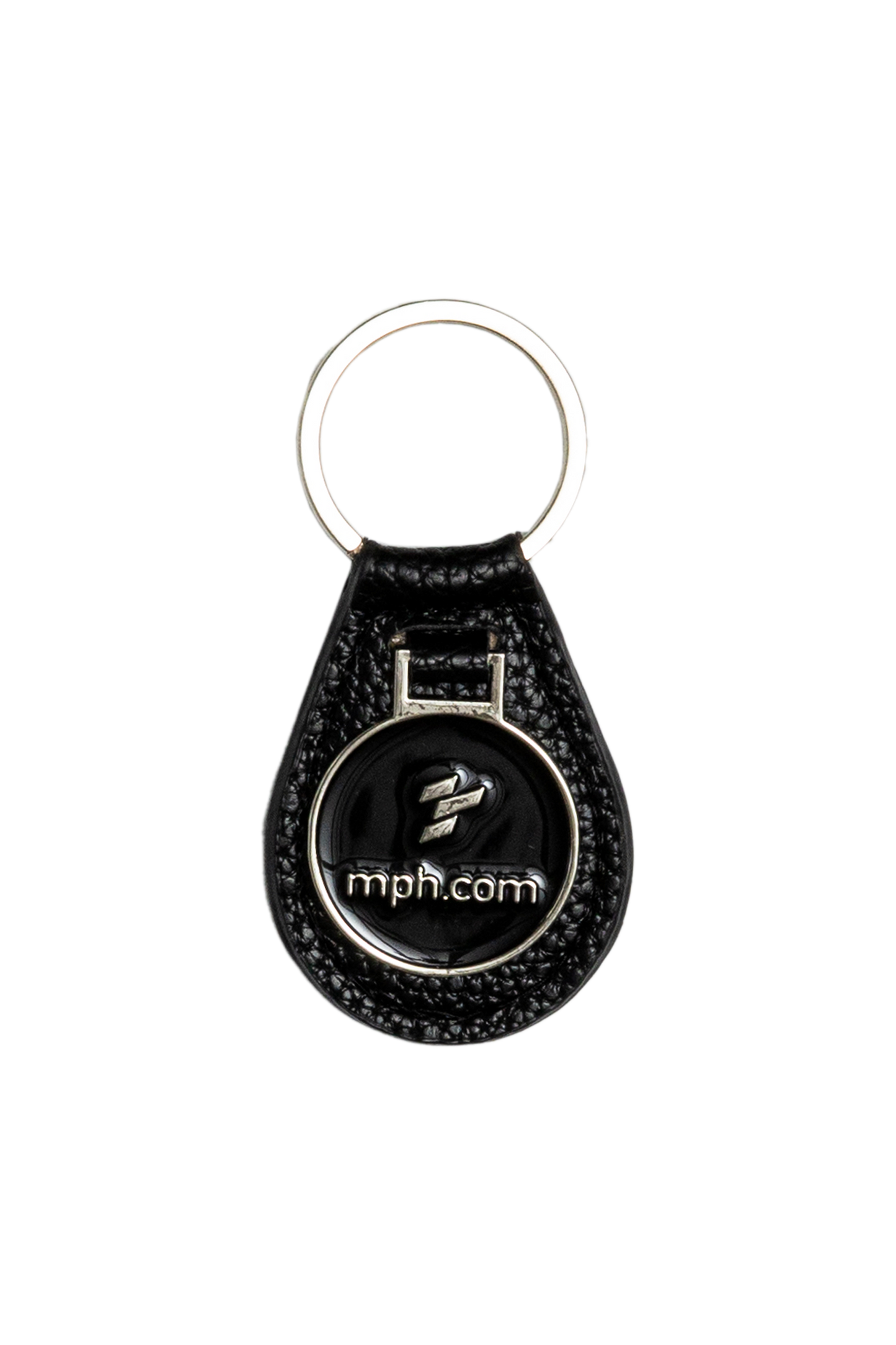 MPH Leather FOB Hard Enamel Keychain