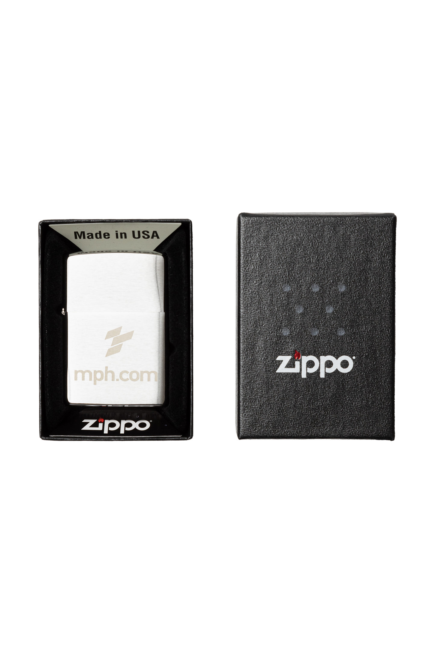 MPH Zippo Lighter - Silver